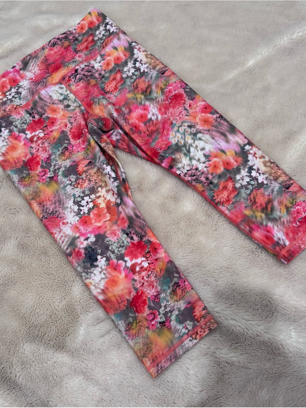 Athleta Floral Elation Capri Leggings